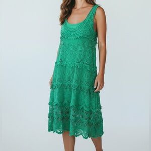 Green Lace Dress